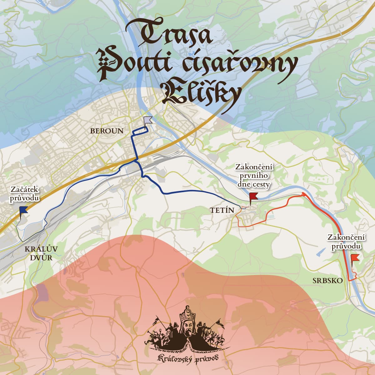 Trasa pouti císařovny Elišky